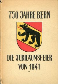 Wullschleger, 750 Jahre Bern. (Umschlag)