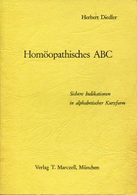 Diedler, Homöopathisches ABC. (Umschlag)