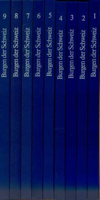 Meyer, Burgen der Schweiz. (Umschlag)