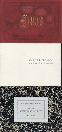 Picasso, Carnet Picasso, La Coruña, 1894-1895. (Umschlag)