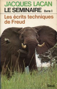 Lacan, Le séminaire, Livre I + II + III. (Umschlag)