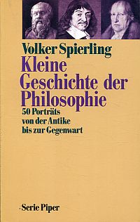 Spierling, Kleine Geschichte der Philosophie. (Umschlag)