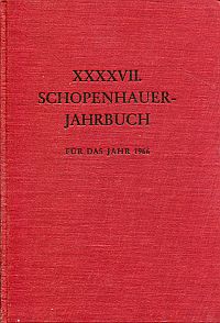 Schopenhauer-Gesellschaft (Hrsg.): Schopenhauer-Jahrbuch, Band 47 (1966). (Umschlag)
