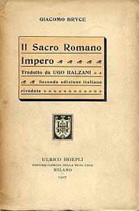 Bryce, Sacro romano impero. (Umschlag)