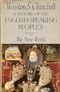 Churchill, The new world. (Umschlag)
