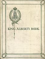 King Albert's Book. (Umschlag)