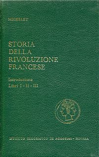 Michelet, Storia della rivoluzione francese. (Umschlag)