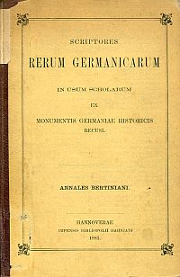 Annales Bertiniani. (Umschlag)