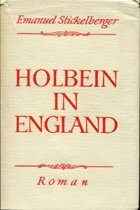 Stickelberger, Holbein in England. (Umschlag)