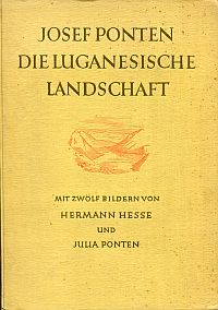 Ponten, Die Luganesische Landschaft. (Umschlag)