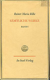 Rilke, Sämtliche Werke, Band 1, 2, 3, 4, 5. (Umschlag)