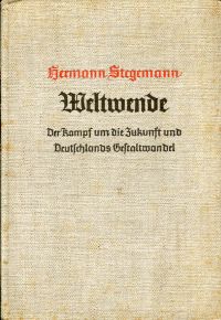 Stegemann, Weltwende. (Umschlag)