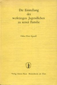 Spandl, Einstellung des werktätigen Jugendlichen (Umschlag)