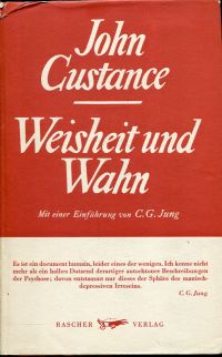 Custance, Weisheit und Wahn. (Umschlag)