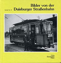Wall, Bilder von der Duisburger Straßenbahn. (Umschlag)