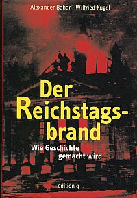 Bahar, Der Reichstagsbrand. (Umschlag)