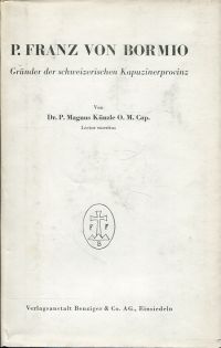 Künzle, P. Franz von Bormio (Umschlag)