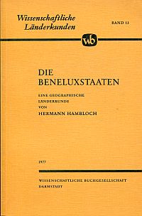 Hambloch, Die Beneluxstaaten. (Umschlag)