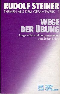 Steiner, Wege der Übung. (Umschlag)