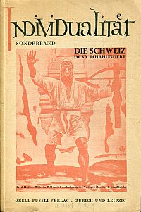 Die Schweiz im XX. Jahrhundert. (Umschlag)