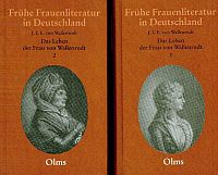 Wallenrodt, Das Leben der Frau von Wallenrodt in Briefen an einen Freund. (Umschlag)