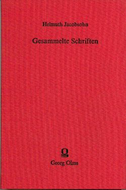 Jacobsohn, Gesammelte Schriften. (Einband)