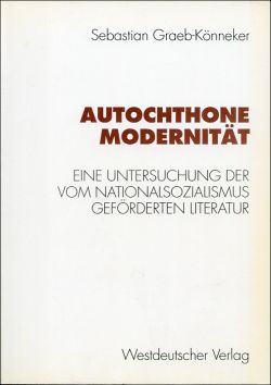 Graeb-Könneker, Autochthone Modernität. (Einband)