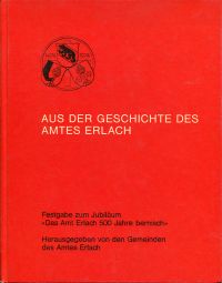 Aus der Geschichte des Amtes Erlach. (Umschlag)