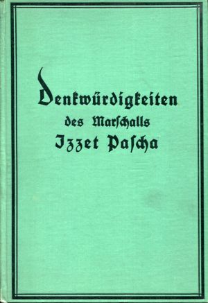Klinghardt, Denkwürdigkeiten des Marschalls Izzet Pascha. (Einband)