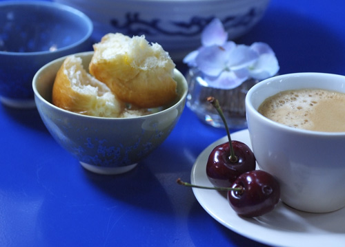 bildreich karten PK 630: atelierfruehstueck.