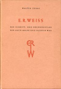 Zerbe, E. R. Weiss. (Umschlag)