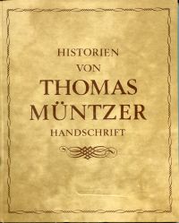 Bräuer, Historien von Thomas Müntzer. (Umschlag)