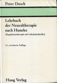Dosch, Lehrbuch der Neuraltherapie nach Huneke. (Umschlag)