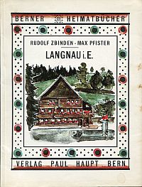 Zbinden, Langnau. (Umschlag)