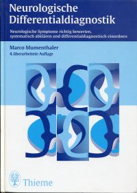 Mumenthaler, Neurologische Differentialdiagnostik. (Umschlag)