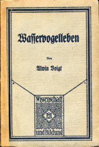 Voigt, Wasservogelleben. (Umschlag)