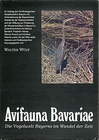 Wüst, Avifauna Bavariae. (Umschlag)