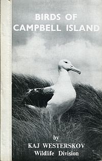 Westerkov, Birds of Campbell Island. (Umschlag)