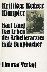 Lang, Kritiker, Ketzer, Kämpfer. (Umschlag)