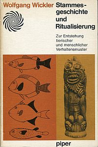 Wickler, Stammesgeschichte und Ritualisierung. (Umschlag)