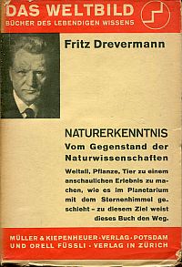 Drevermann, Naturerkenntnis. (Umschlag)
