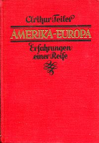 Feiler, Amerika - Europa. (Umschlag)