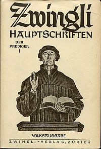 Farner, Zwingli, der Prediger. (Umschlag)