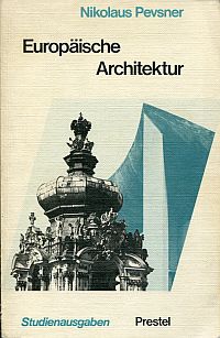 Pevsner, Europäische Architektur. (Umschlag)