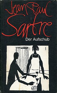 Sartre, Der Aufschub. (Umschlag)