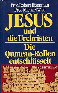 Eisenman, Jesus und die Urchristen. (Umschlag)