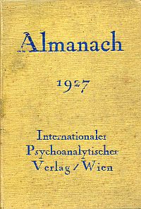 Storfer, Almanach für das Jahr 1927. (Umschlag)