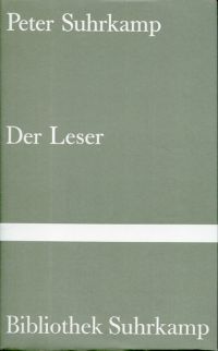 Suhrkamp, Der Leser. (Schutzumschlag)