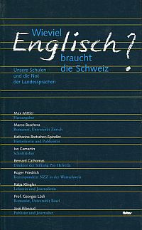 Wieviel Englisch braucht die Schweiz? (Umschlag)
