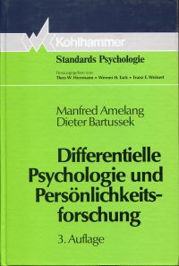 Amelang, Differentielle Psychologie und Persönlichkeitsforschung. (Umschlag)